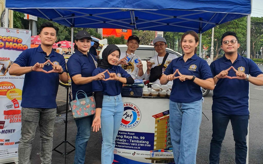 pertumbuhan dana simpanan nasabah BPR Arto Moro meningkat
