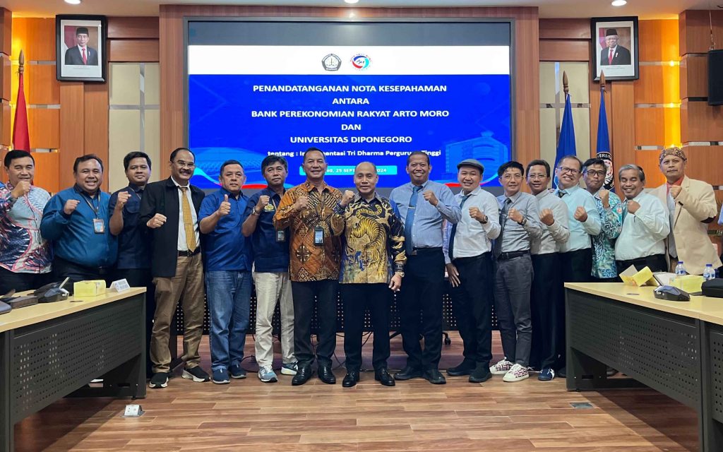 Kerja sama Bank Arto Moro dan Undip