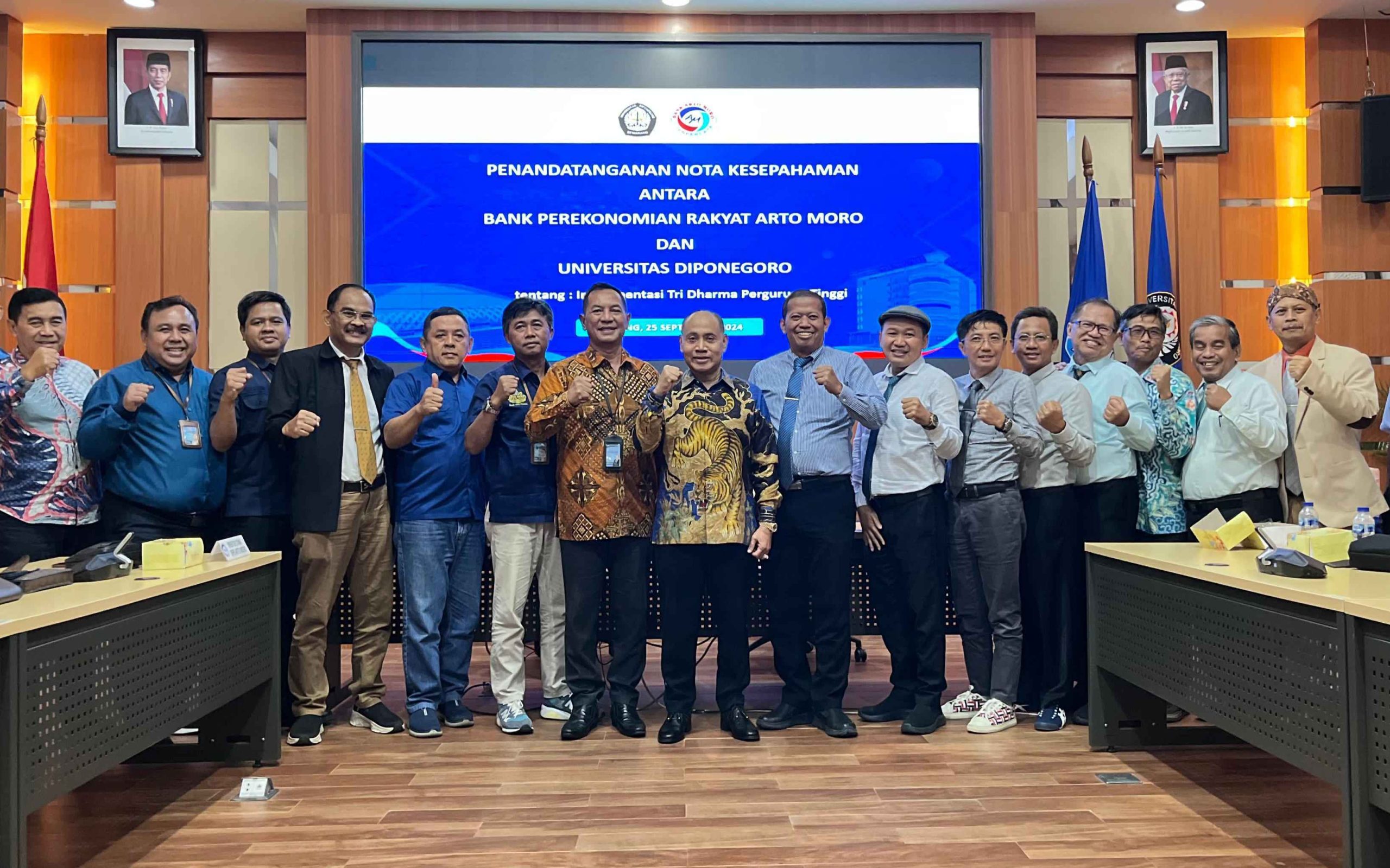 Kerja sama Bank Arto Moro dan Undip