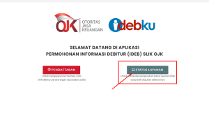 Cek Status Layanan Pendaftaran SLIK
