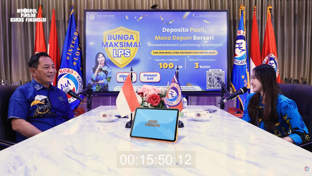 Episode Perdana Podcast Ngopi Finansial Bank Arto Moro