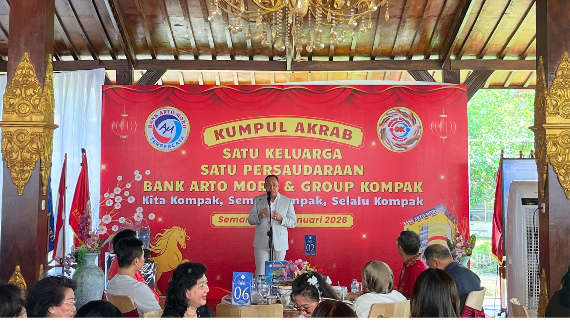 Bank Arto Moro gelar gathering nasabah dan pengusaha Jawa Tengah Grup Kompak